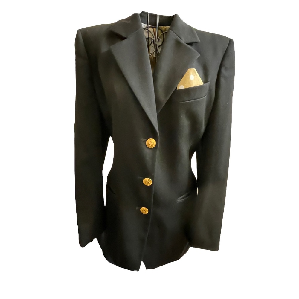 Cento x by Iceberg 100% Virgin Wool Blazer size 42 Small Made in Italy